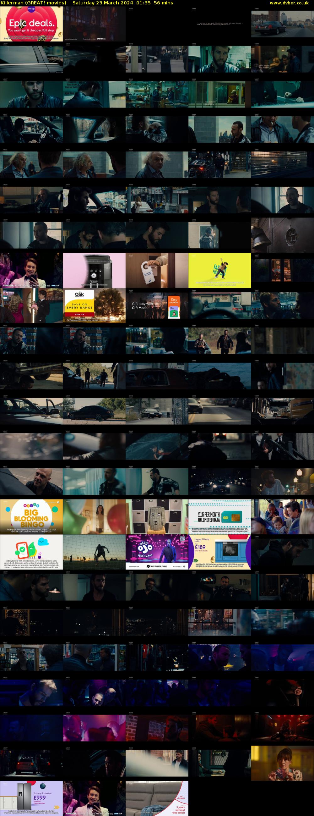 Killerman (GREAT! movies) Saturday 23 March 2024 01:35 - 02:31