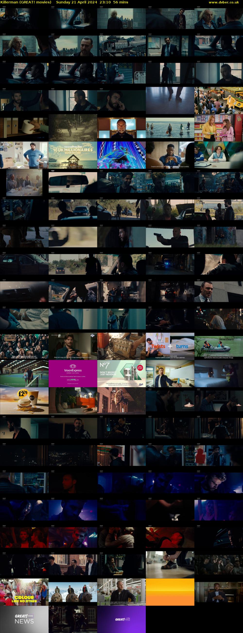Killerman (GREAT! movies) Sunday 21 April 2024 23:10 - 00:06