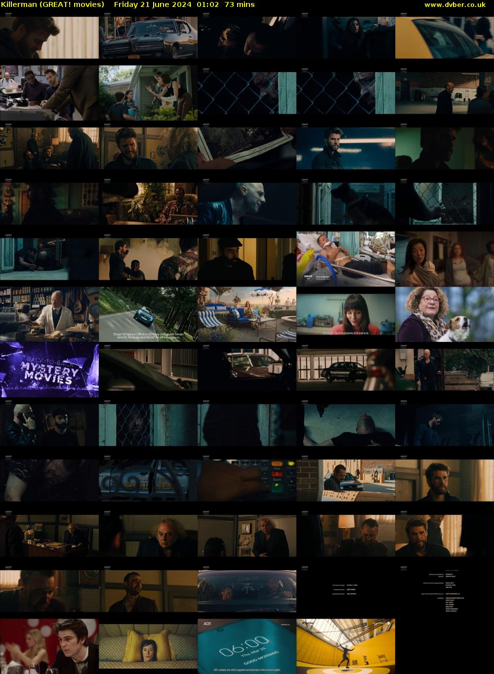 Killerman (GREAT! movies) Friday 21 June 2024 01:02 - 02:15