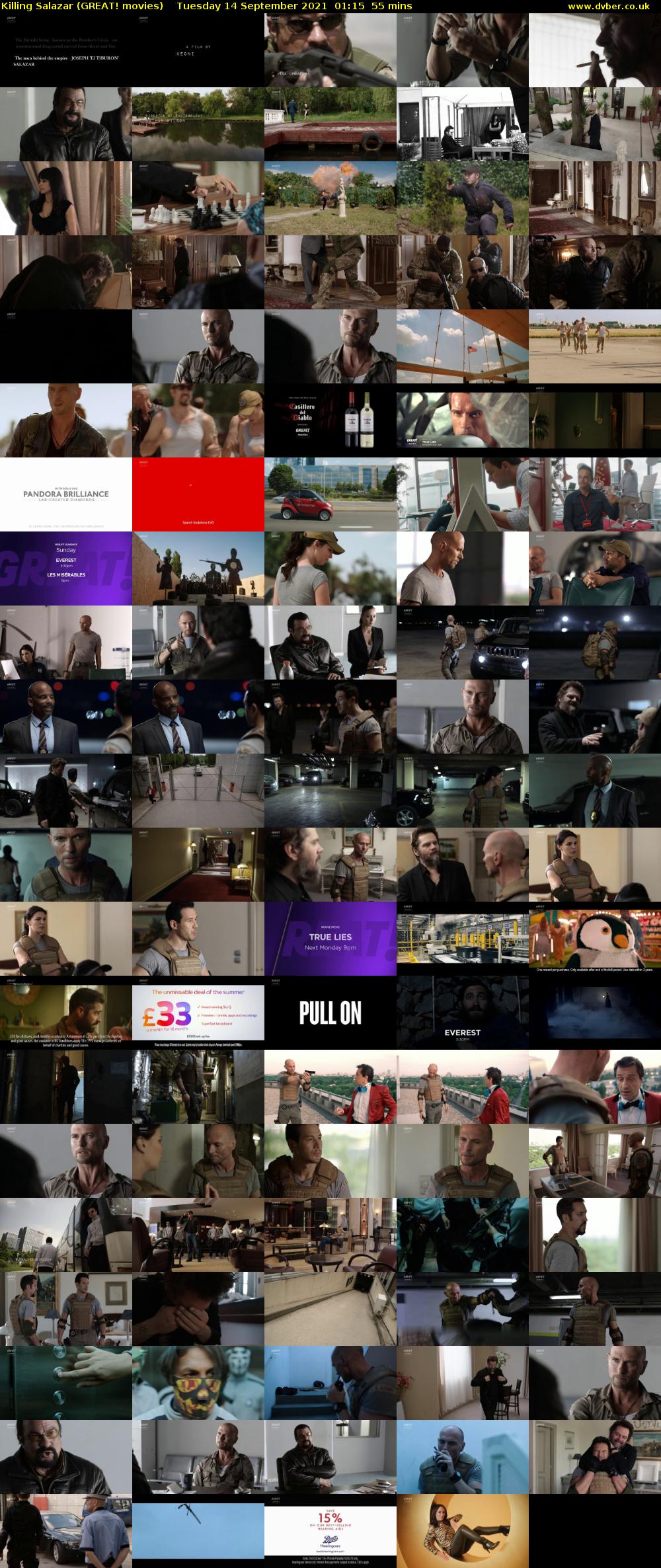 Killing Salazar (GREAT! movies) Tuesday 14 September 2021 01:15 - 02:10