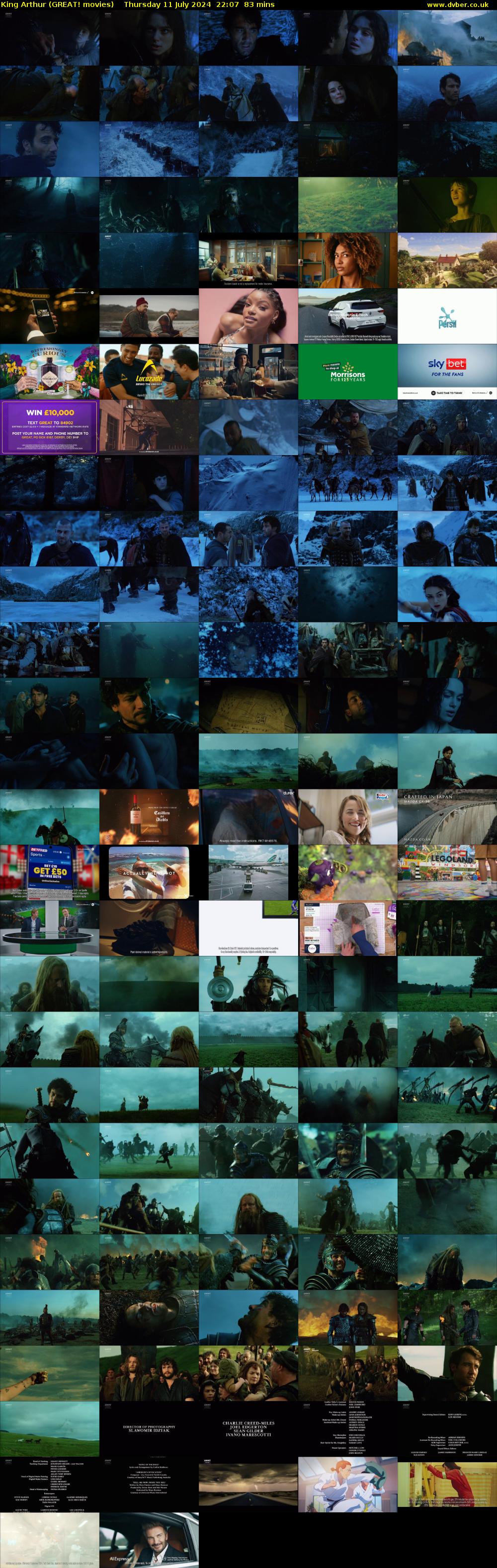 King Arthur (GREAT! movies) Thursday 11 July 2024 22:07 - 23:30