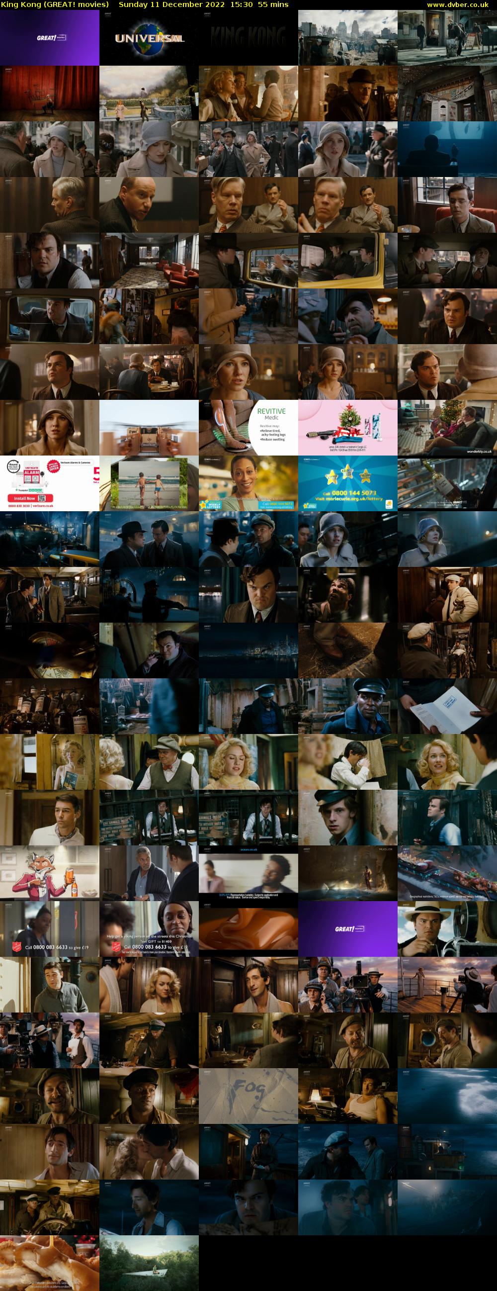 King Kong (GREAT! movies) Sunday 11 December 2022 15:30 - 16:25