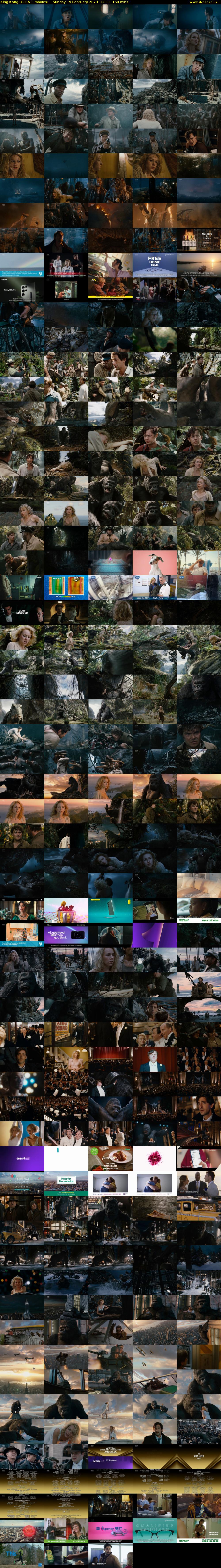 King Kong (GREAT! movies) Sunday 19 February 2023 14:11 - 16:45