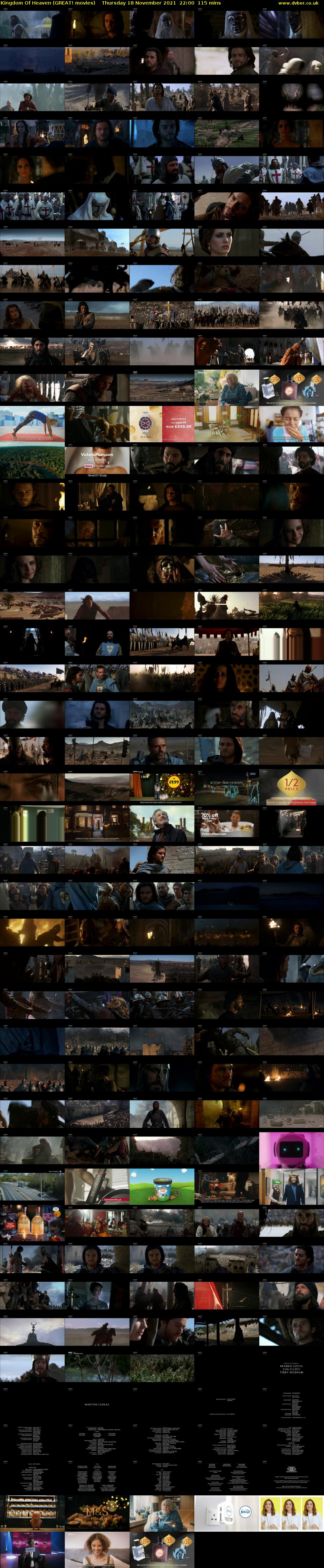 Kingdom Of Heaven (GREAT! movies) Thursday 18 November 2021 22:00 - 23:55