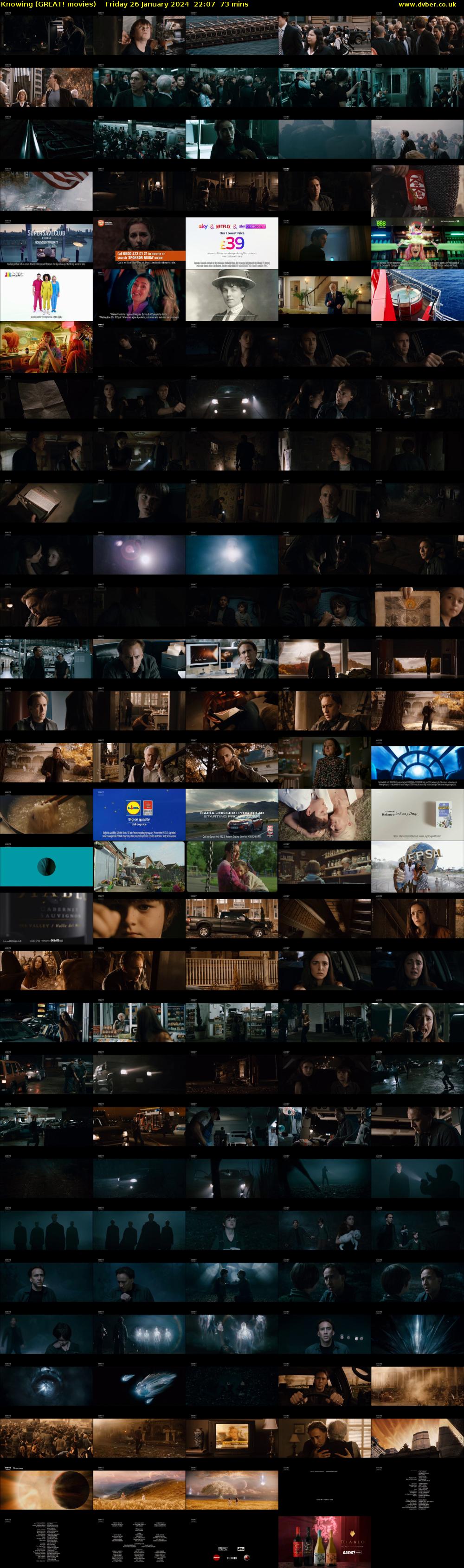 Knowing (GREAT! movies) Friday 26 January 2024 22:07 - 23:20
