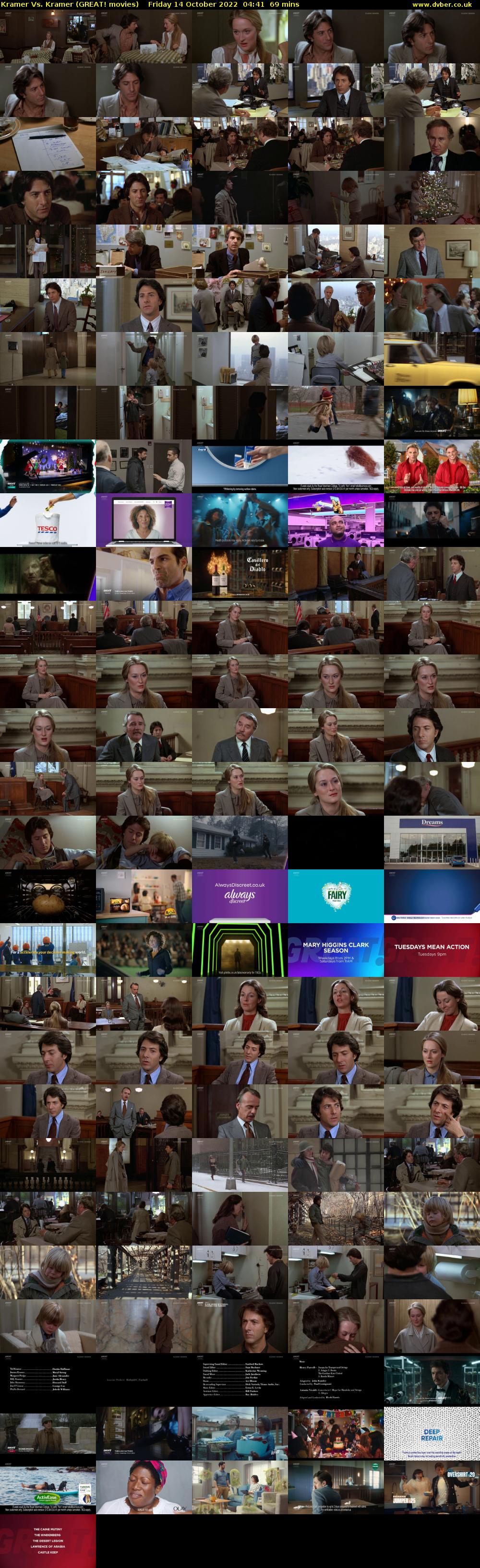 Kramer Vs. Kramer (GREAT! movies) Friday 14 October 2022 04:41 - 05:50