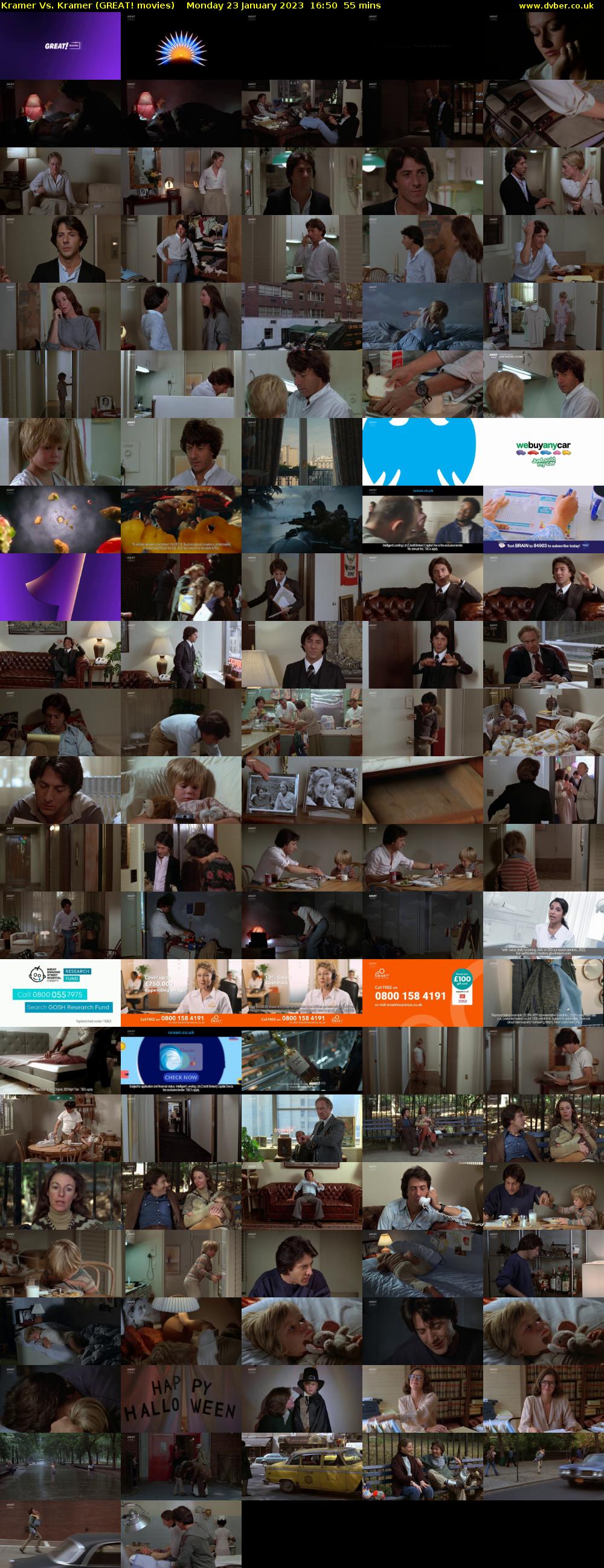 Kramer Vs. Kramer (GREAT! movies) Monday 23 January 2023 16:50 - 17:45