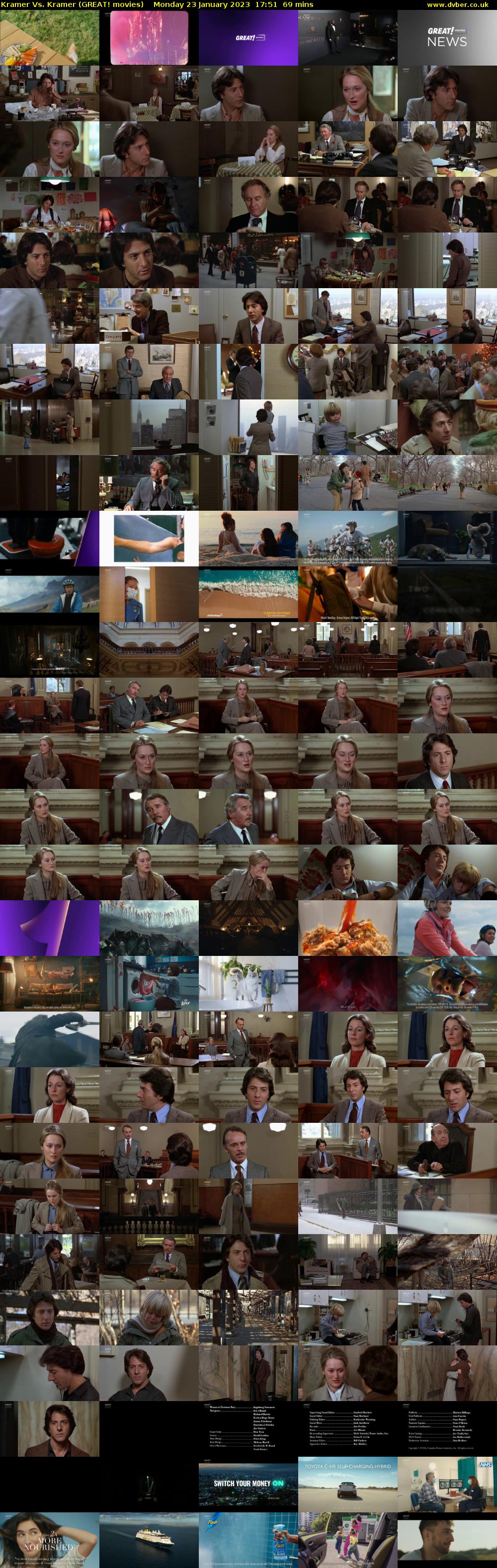 Kramer Vs. Kramer (GREAT! movies) Monday 23 January 2023 17:51 - 19:00