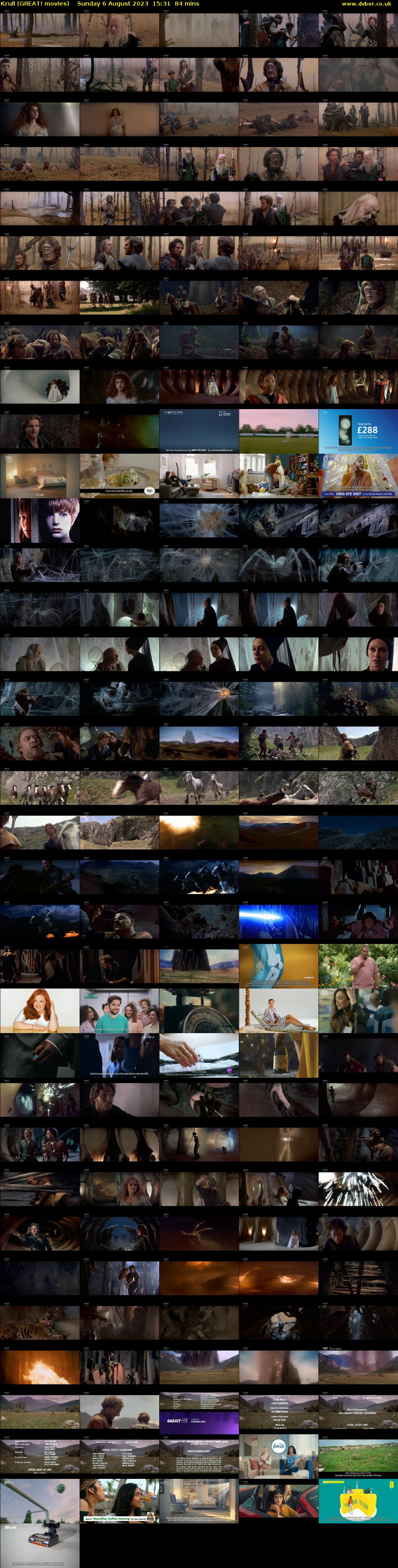 Krull (GREAT! movies) Sunday 6 August 2023 15:31 - 16:55