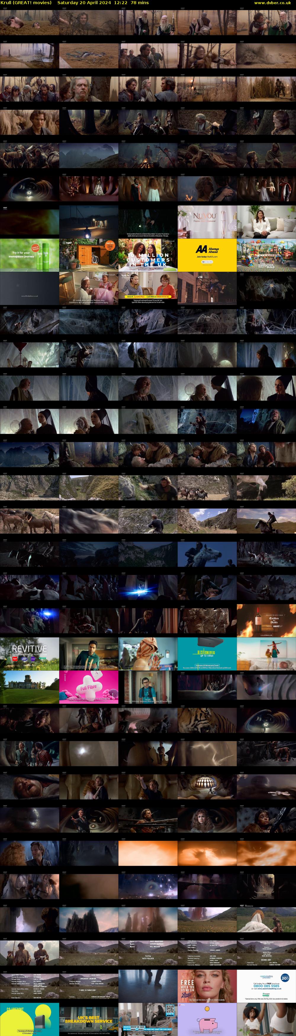 Krull (GREAT! movies) Saturday 20 April 2024 12:22 - 13:40