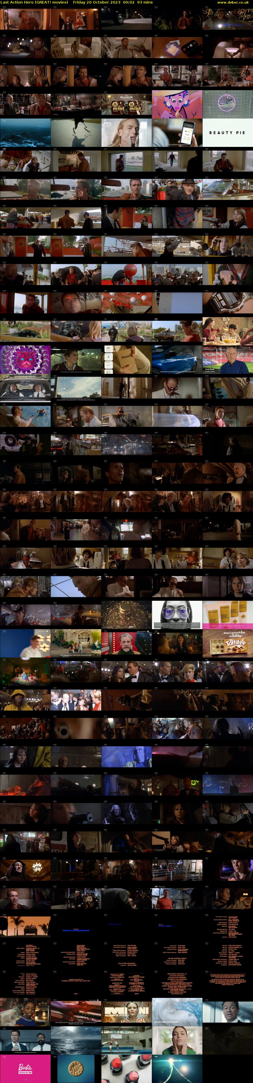 Last Action Hero (GREAT! movies) Friday 20 October 2023 00:02 - 01:35