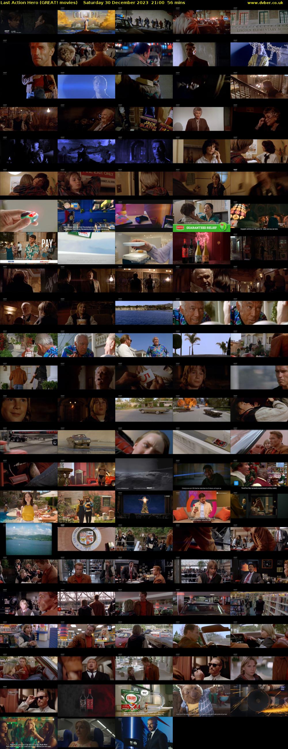 Last Action Hero (GREAT! movies) Saturday 30 December 2023 21:00 - 21:56