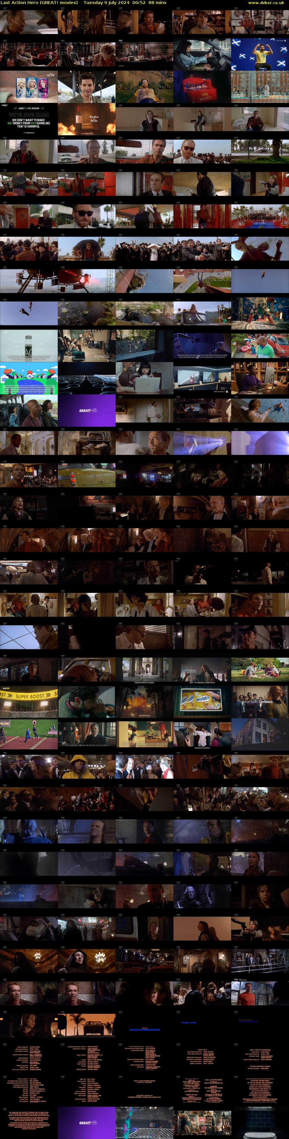 Last Action Hero (GREAT! movies) Tuesday 9 July 2024 00:52 - 02:20