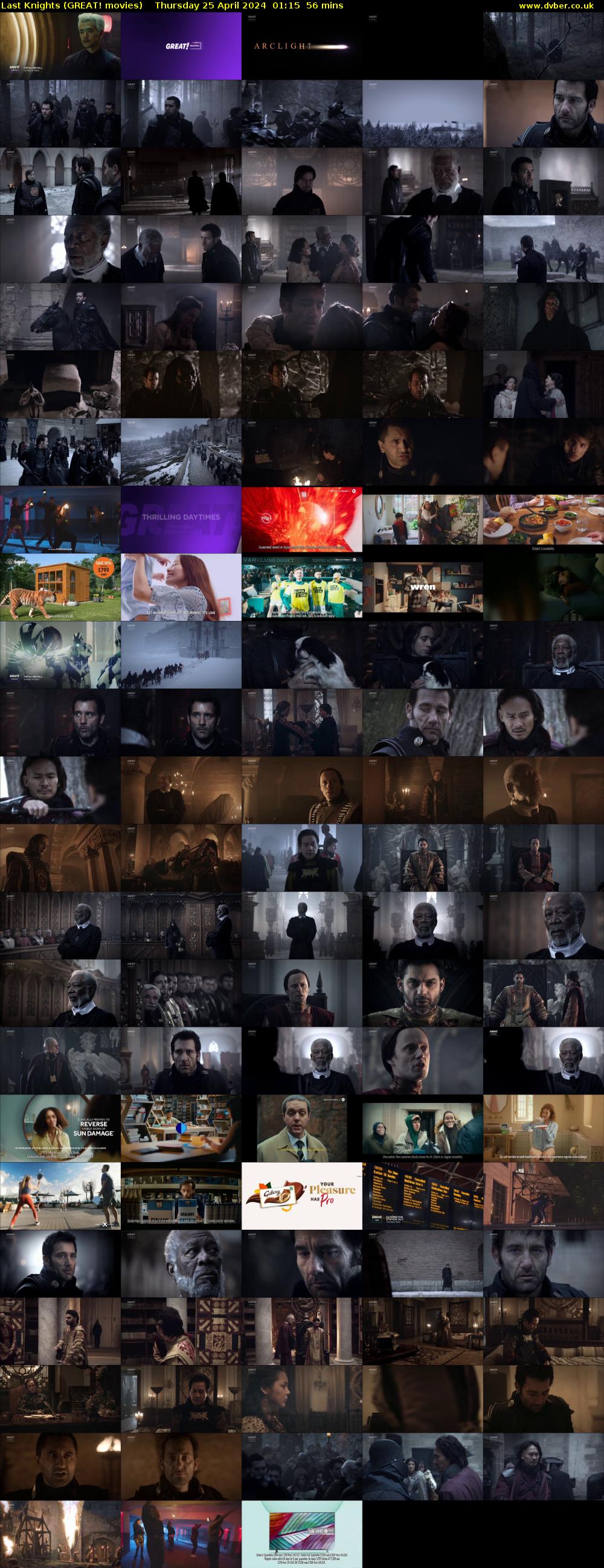 Last Knights (GREAT! movies) Thursday 25 April 2024 01:15 - 02:11