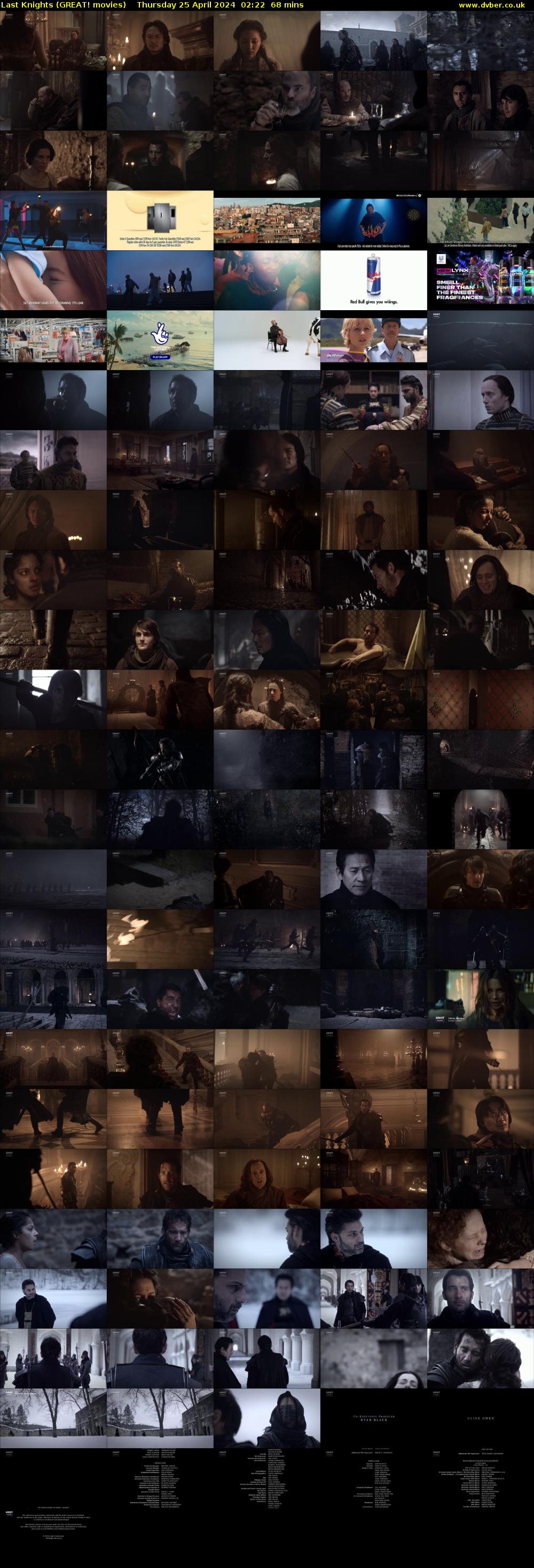 Last Knights (GREAT! movies) Thursday 25 April 2024 02:22 - 03:30