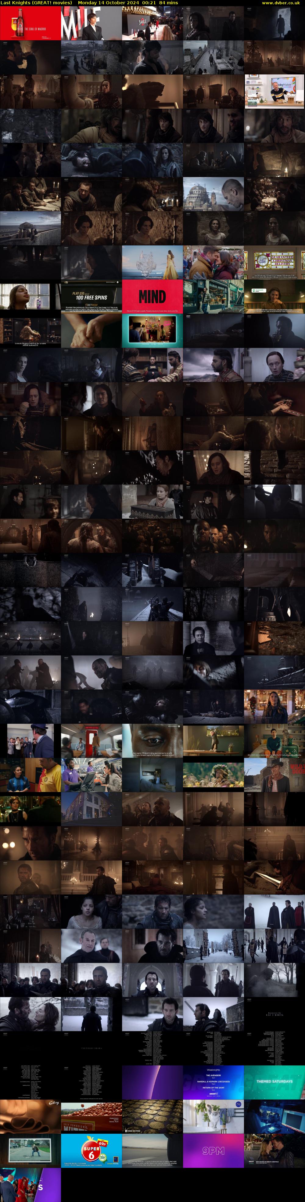 Last Knights (GREAT! movies) Monday 14 October 2024 00:21 - 01:45