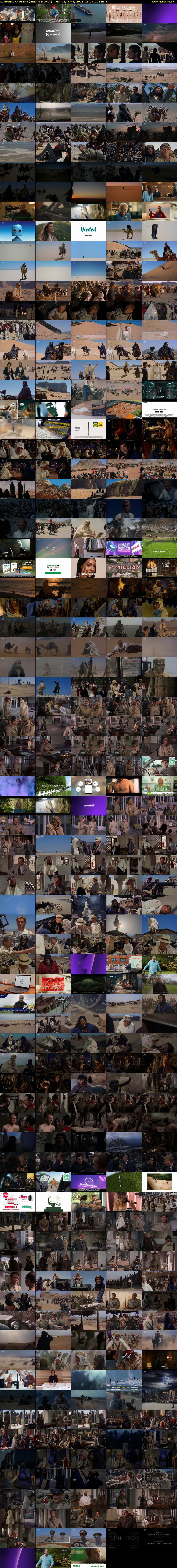 Lawrence Of Arabia (GREAT! movies) Monday 8 May 2023 13:27 - 16:40