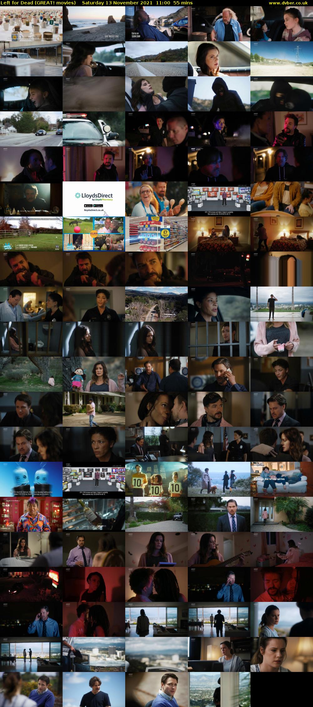 Left for Dead (GREAT! movies) Saturday 13 November 2021 11:00 - 11:55