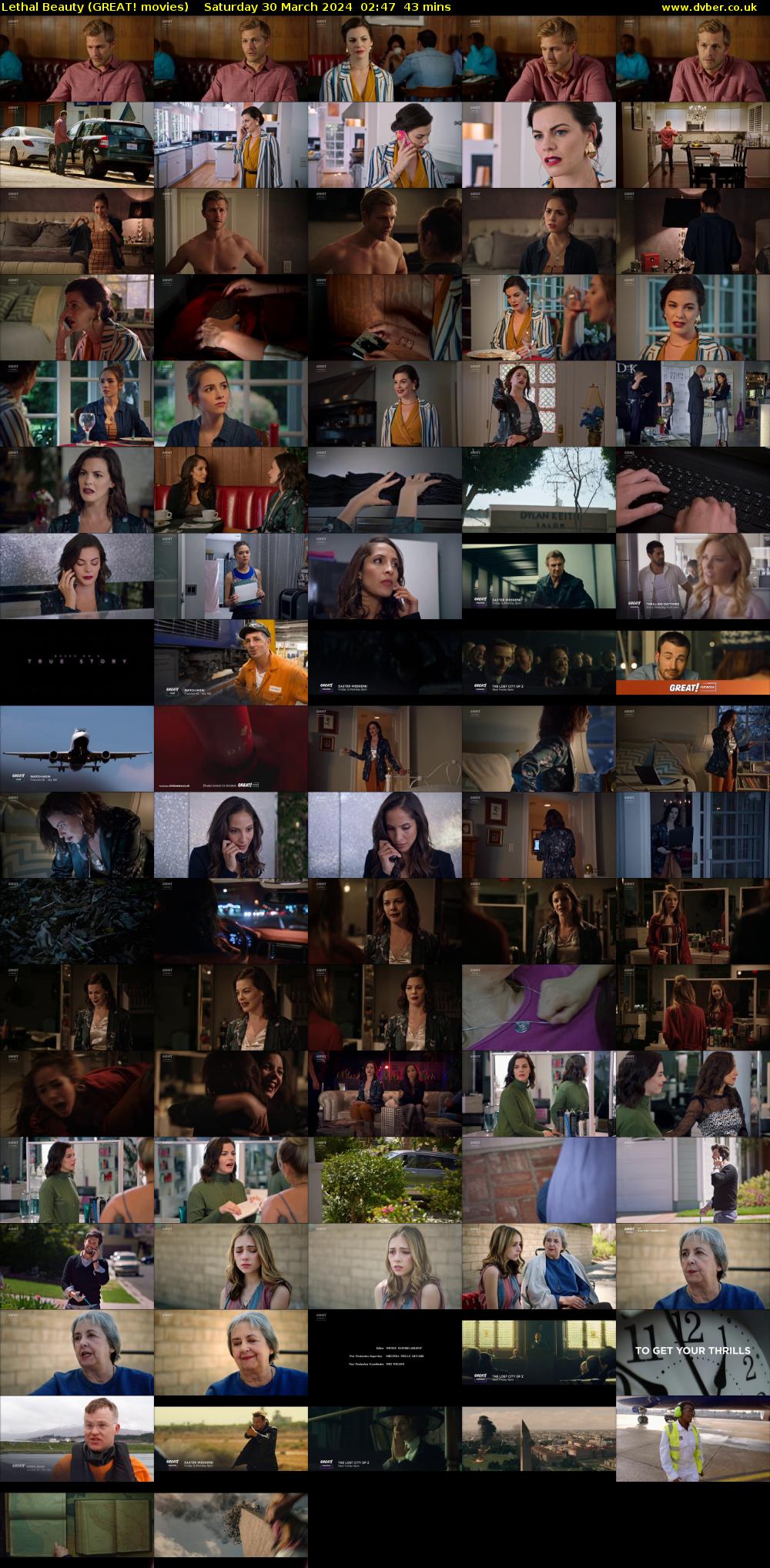 Lethal Beauty (GREAT! movies) Saturday 30 March 2024 02:47 - 03:30