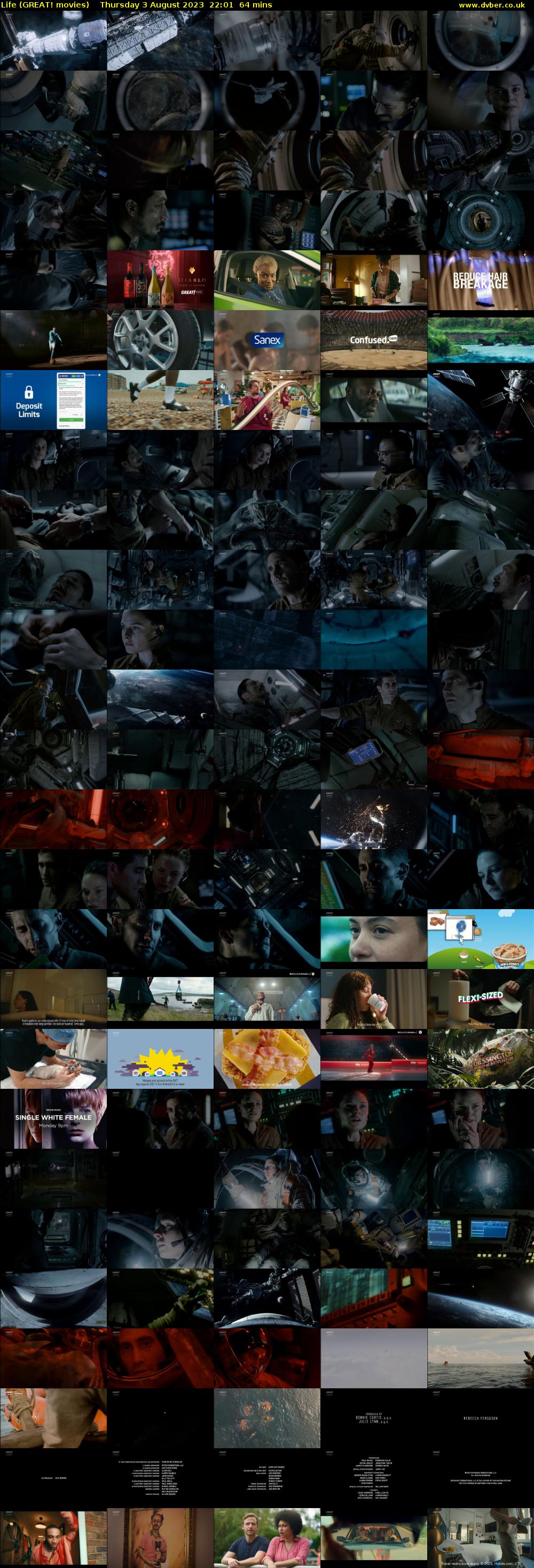 Life (GREAT! movies) Thursday 3 August 2023 22:01 - 23:05