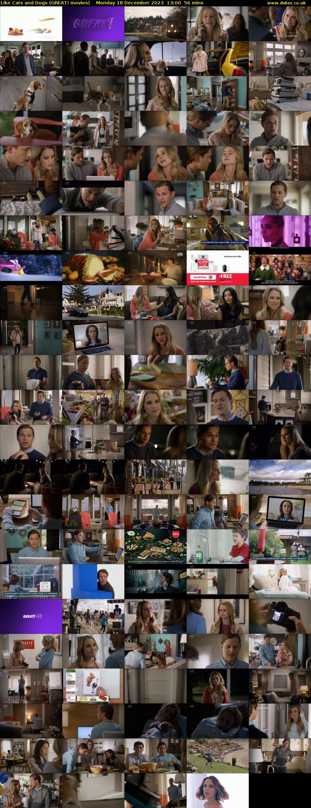 Like Cats and Dogs (GREAT! movies) Monday 18 December 2023 13:00 - 13:56