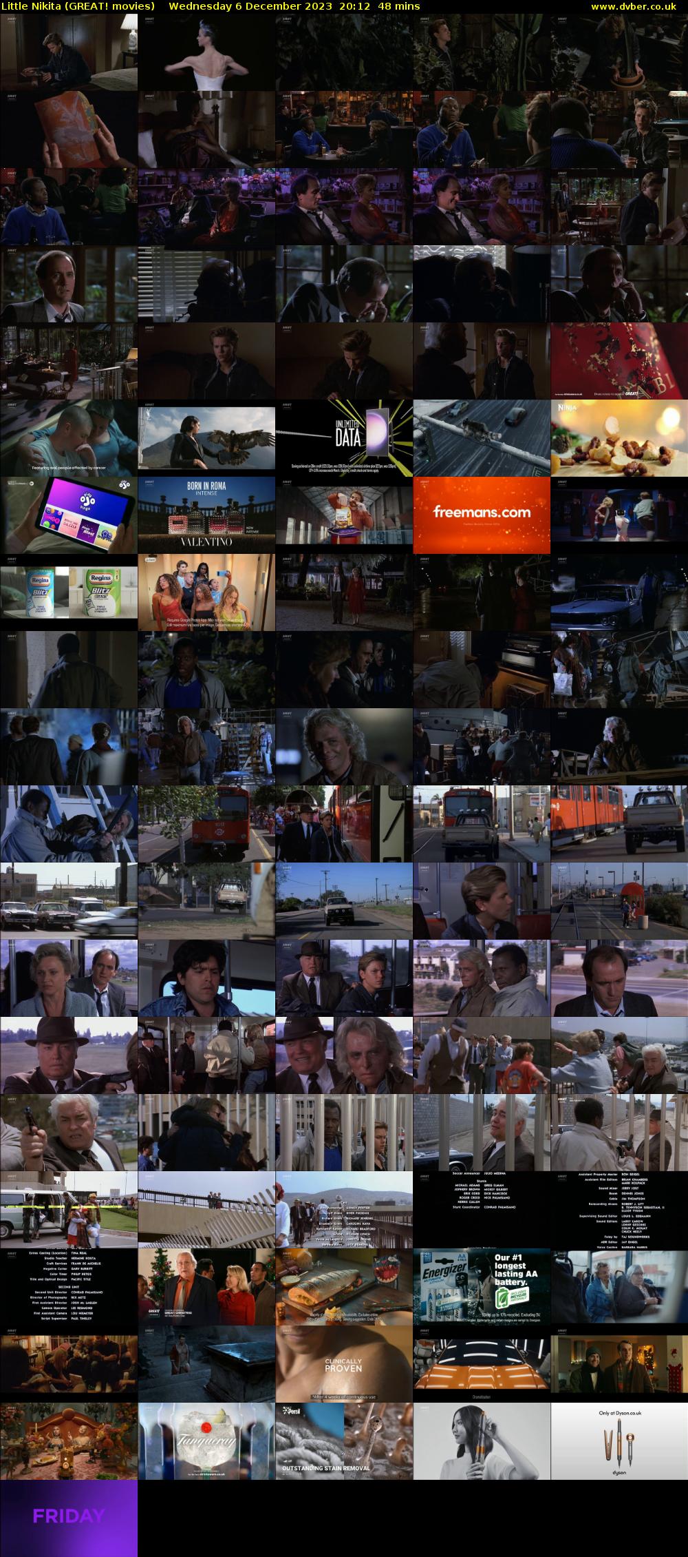 Little Nikita (GREAT! movies) Wednesday 6 December 2023 20:12 - 21:00