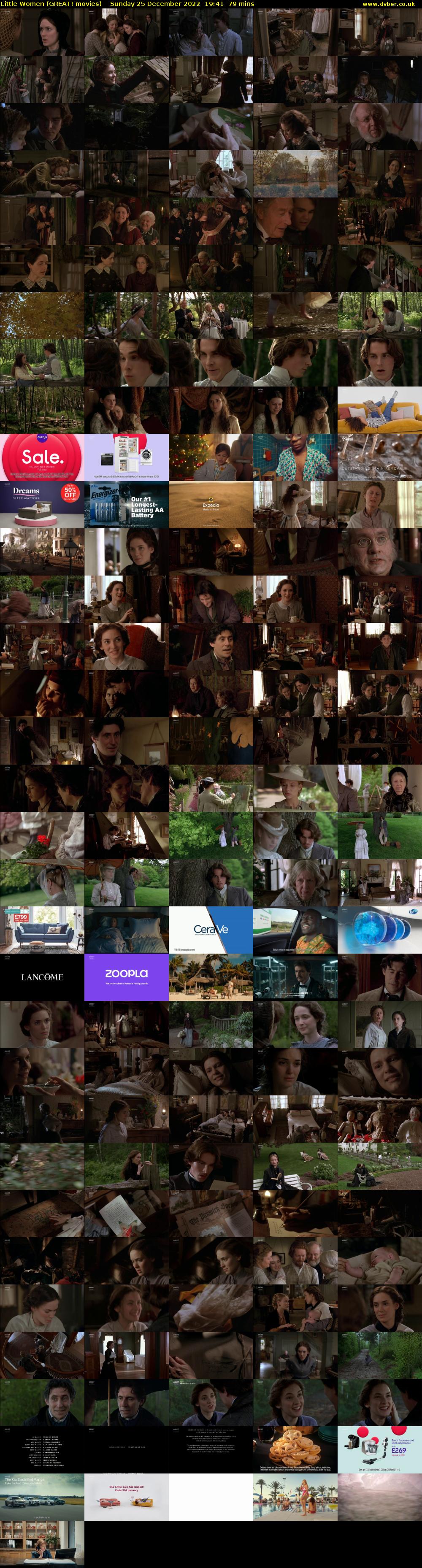 Little Women (GREAT! movies) Sunday 25 December 2022 19:41 - 21:00