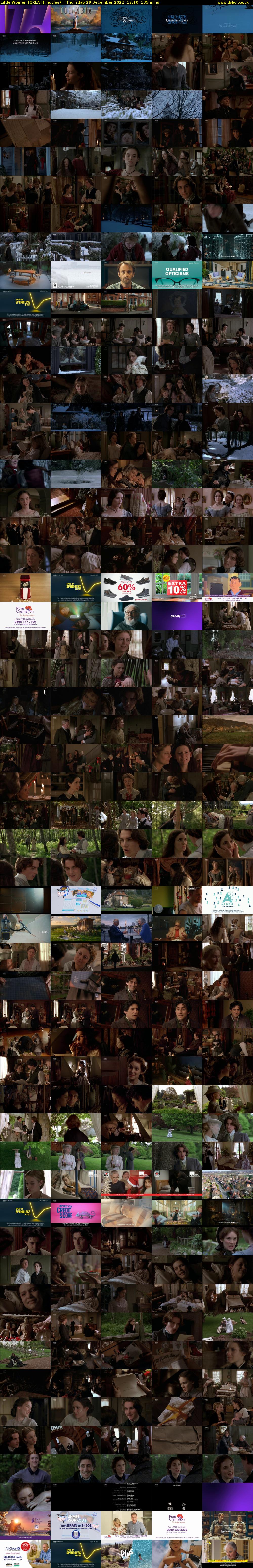 Little Women (GREAT! movies) Thursday 29 December 2022 12:10 - 14:25