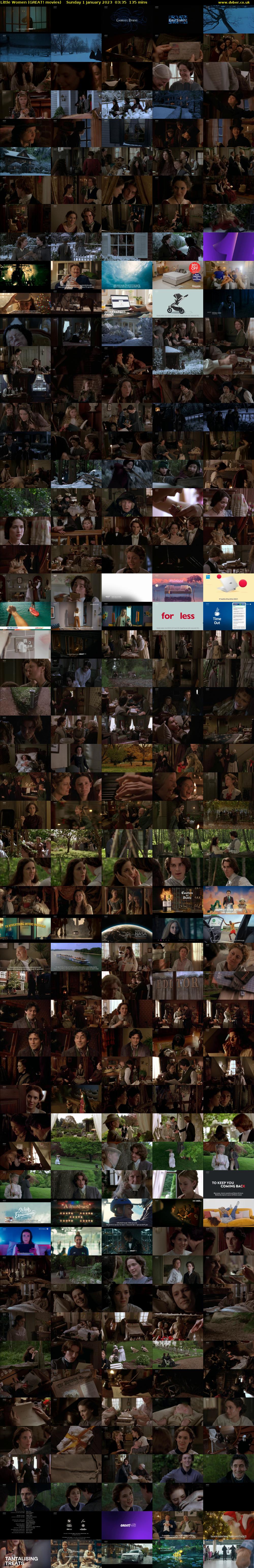 Little Women (GREAT! movies) Sunday 1 January 2023 03:35 - 05:50