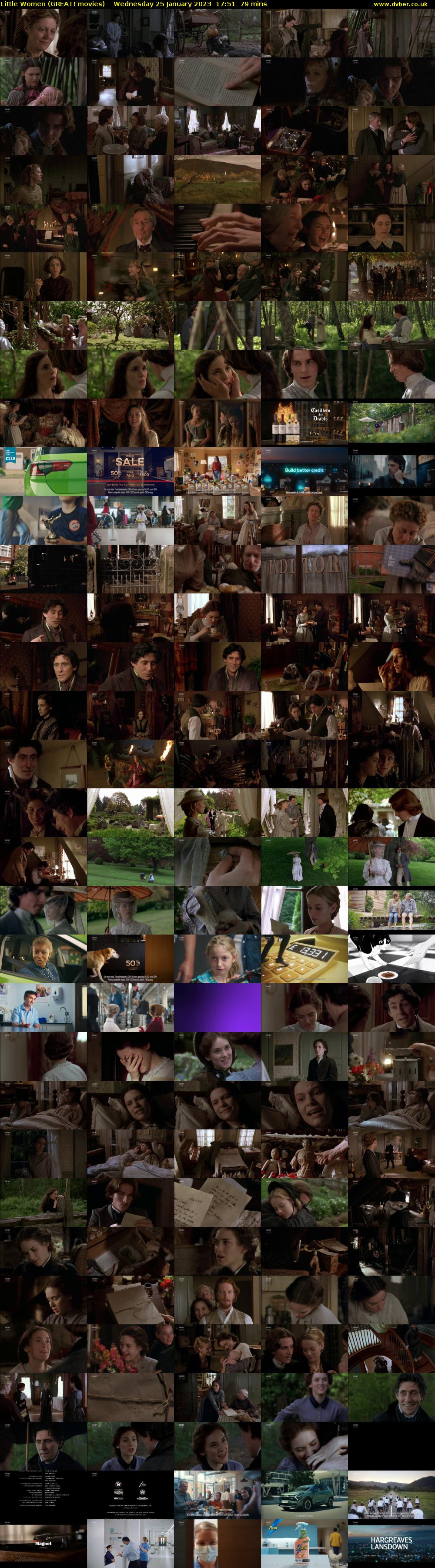 Little Women (GREAT! movies) Wednesday 25 January 2023 17:51 - 19:10