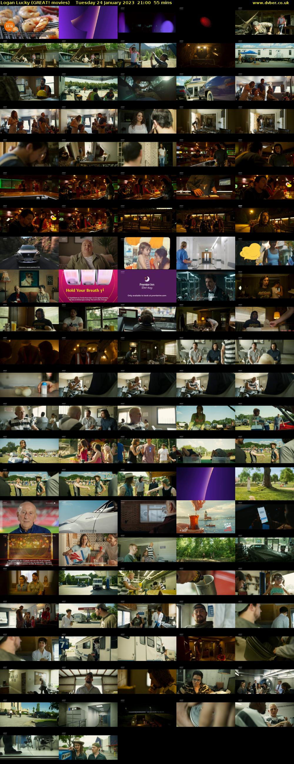 Logan Lucky (GREAT! movies) Tuesday 24 January 2023 21:00 - 21:55