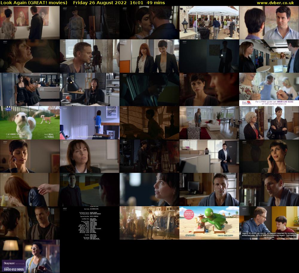 Look Again (GREAT! movies) Friday 26 August 2022 16:01 - 16:50