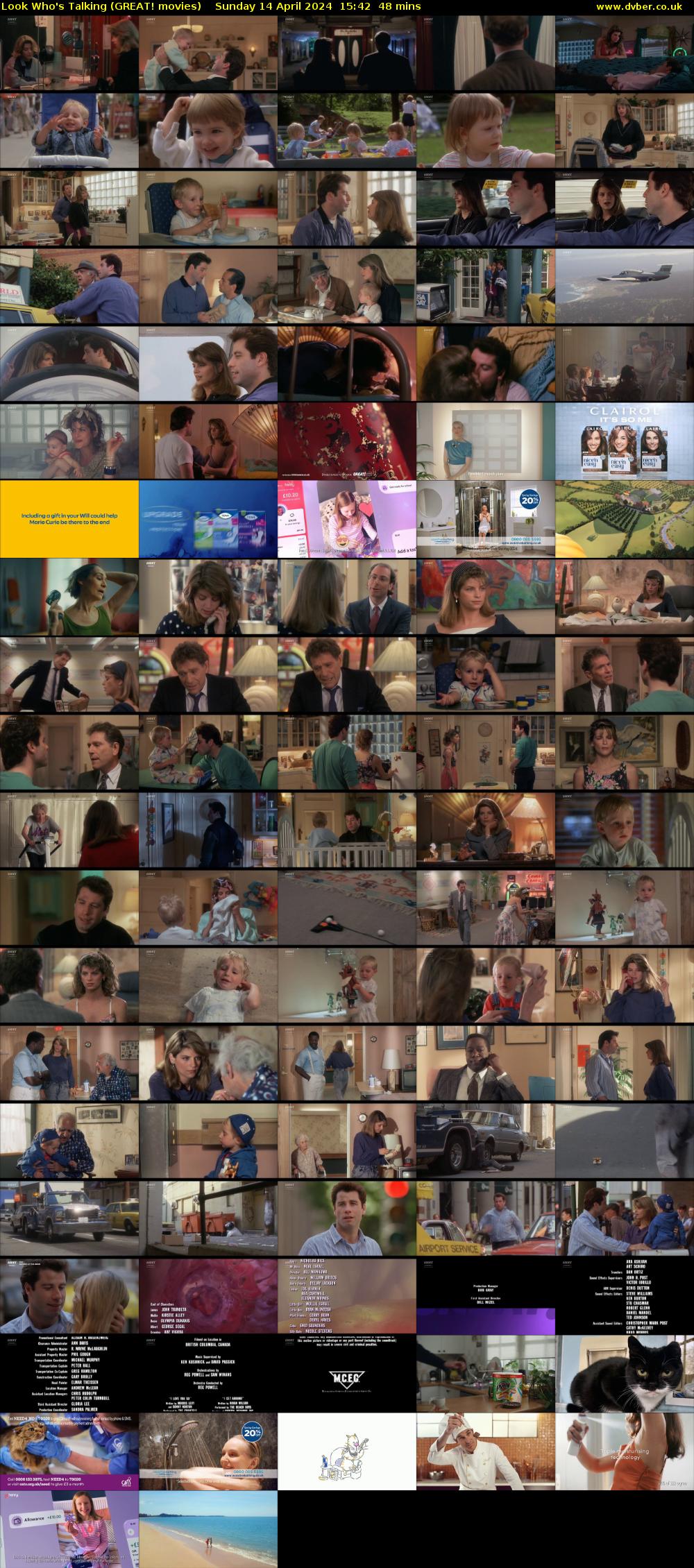 Look Who's Talking (GREAT! movies) Sunday 14 April 2024 15:42 - 16:30