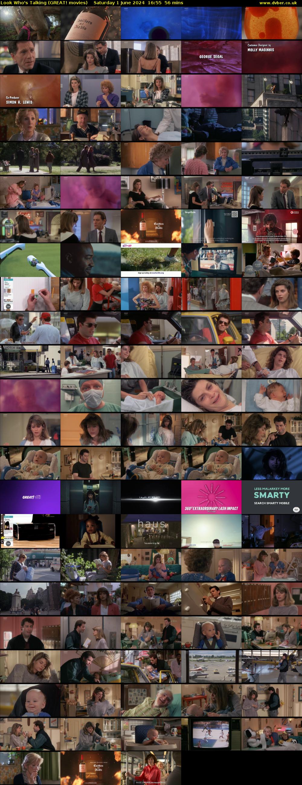 Look Who's Talking (GREAT! movies) Saturday 1 June 2024 16:55 - 17:51