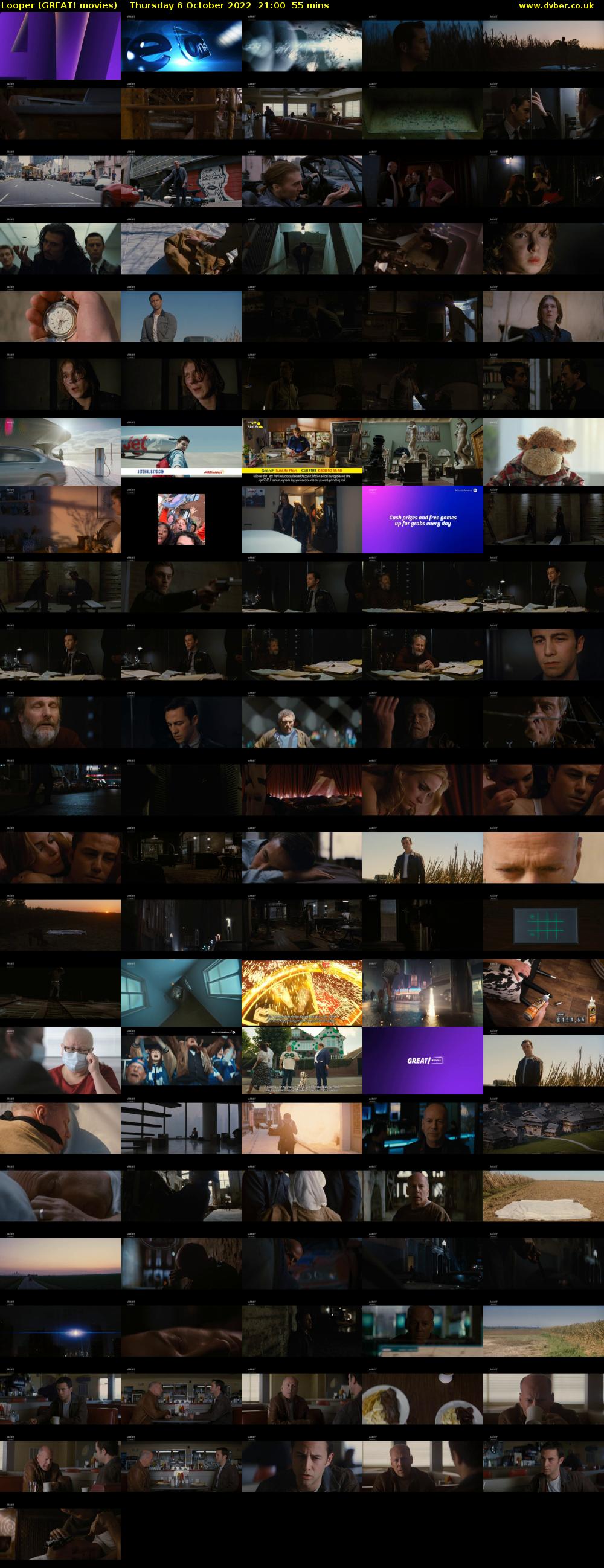 Looper (GREAT! movies) Thursday 6 October 2022 21:00 - 21:55