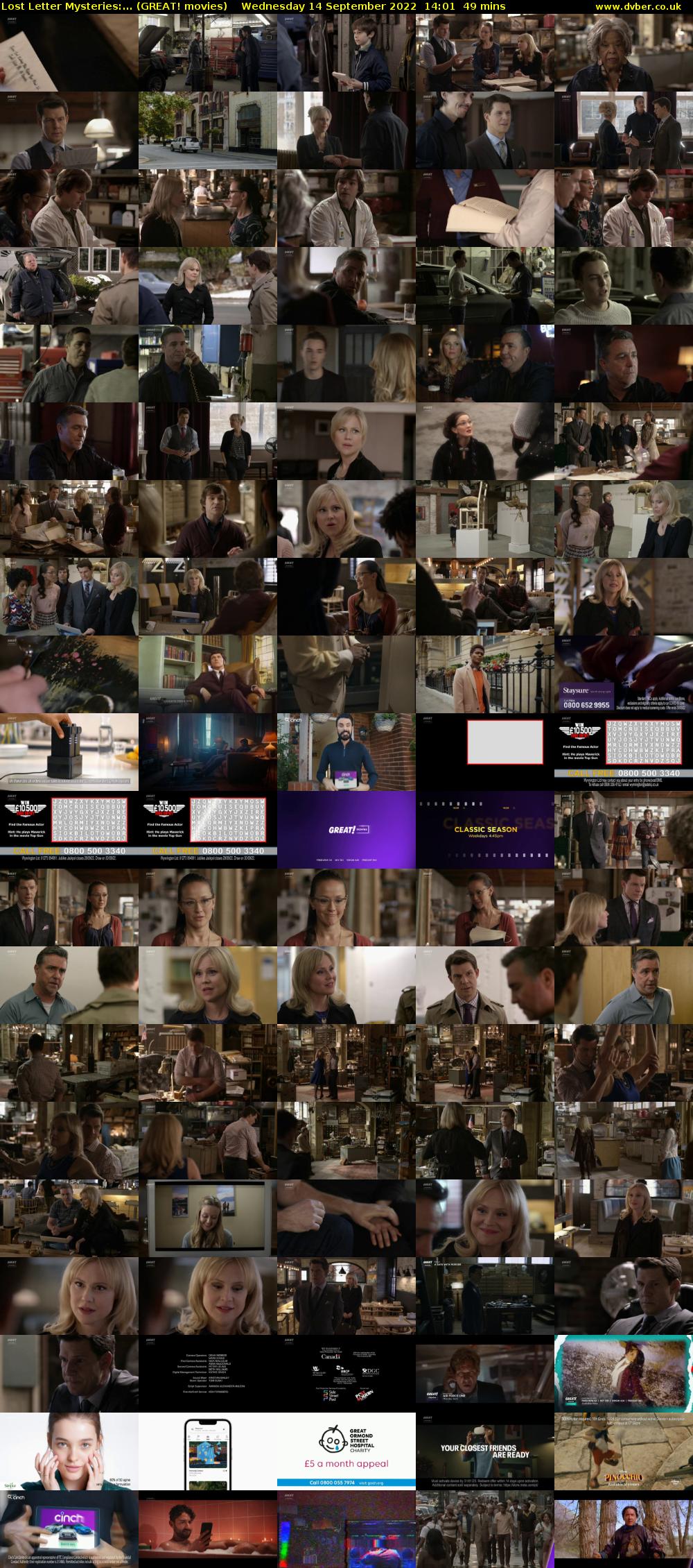 Lost Letter Mysteries:... (GREAT! movies) Wednesday 14 September 2022 14:01 - 14:50