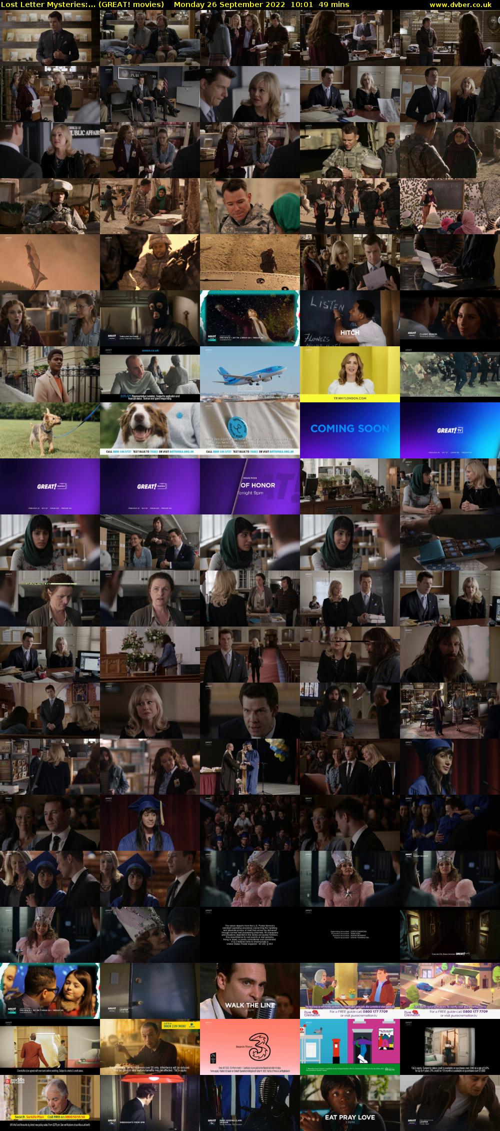 Lost Letter Mysteries:... (GREAT! movies) Monday 26 September 2022 10:01 - 10:50