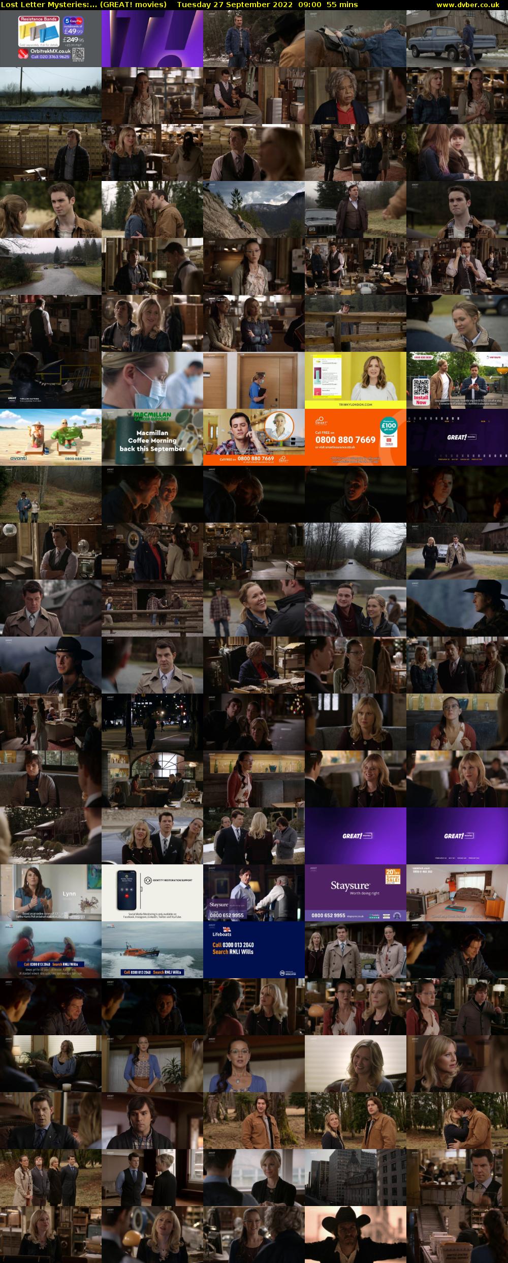 Lost Letter Mysteries:... (GREAT! movies) Tuesday 27 September 2022 09:00 - 09:55
