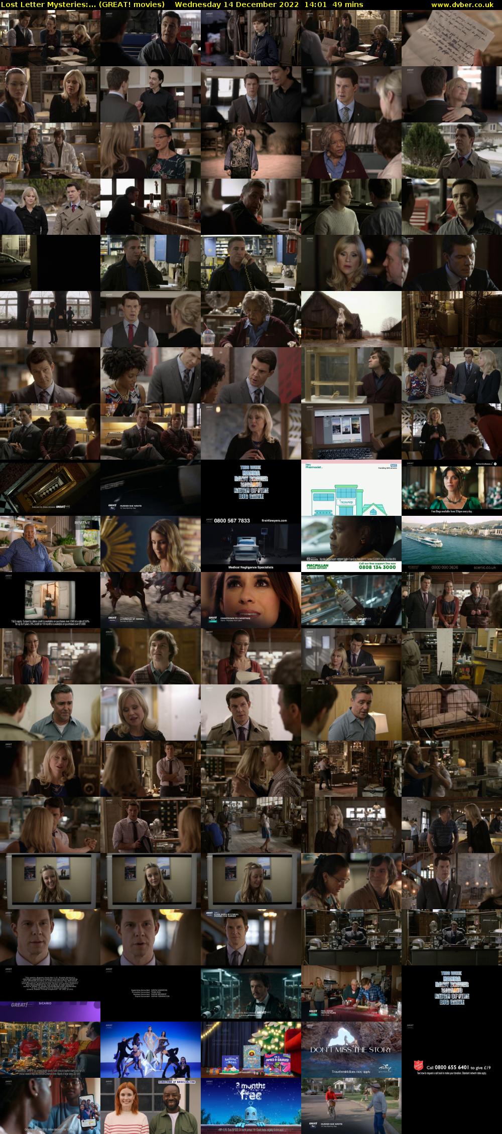 Lost Letter Mysteries:... (GREAT! movies) Wednesday 14 December 2022 14:01 - 14:50