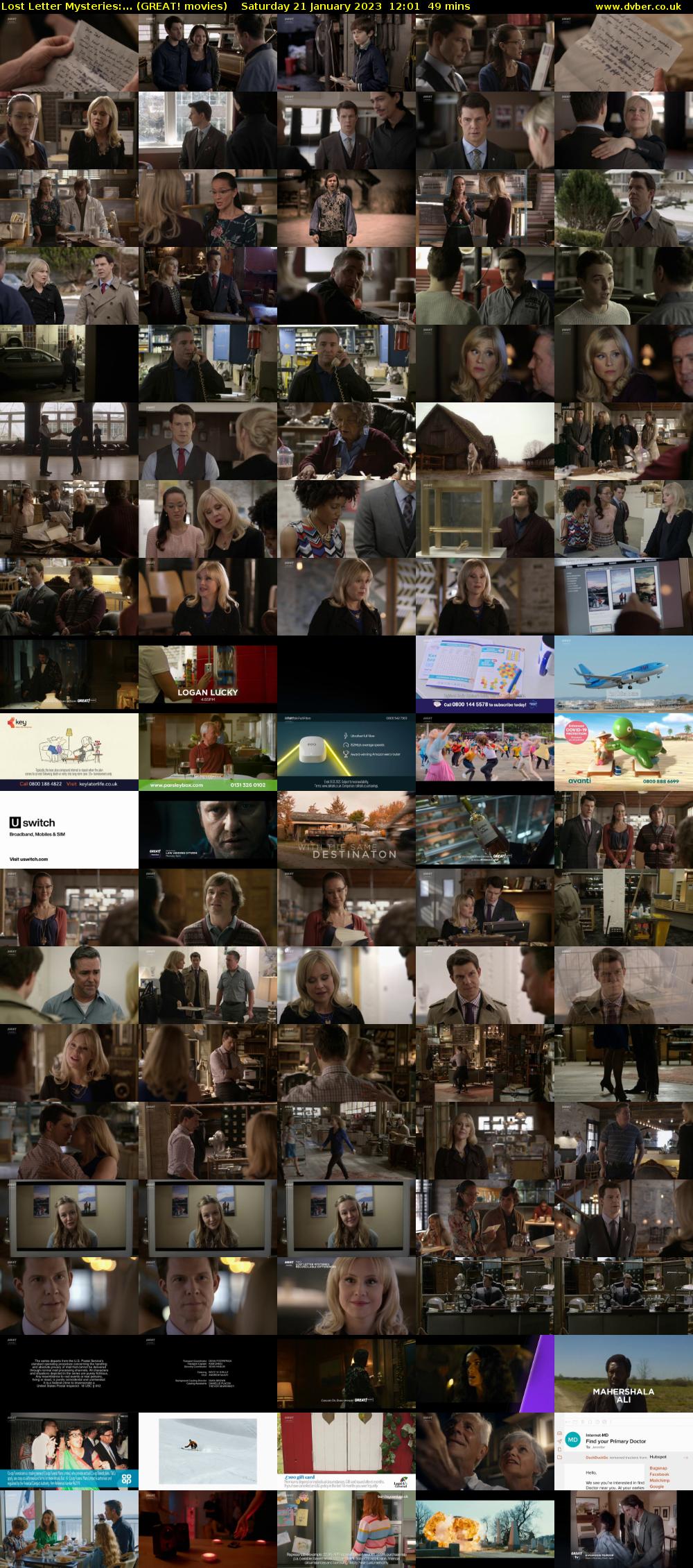 Lost Letter Mysteries:... (GREAT! movies) Saturday 21 January 2023 12:01 - 12:50