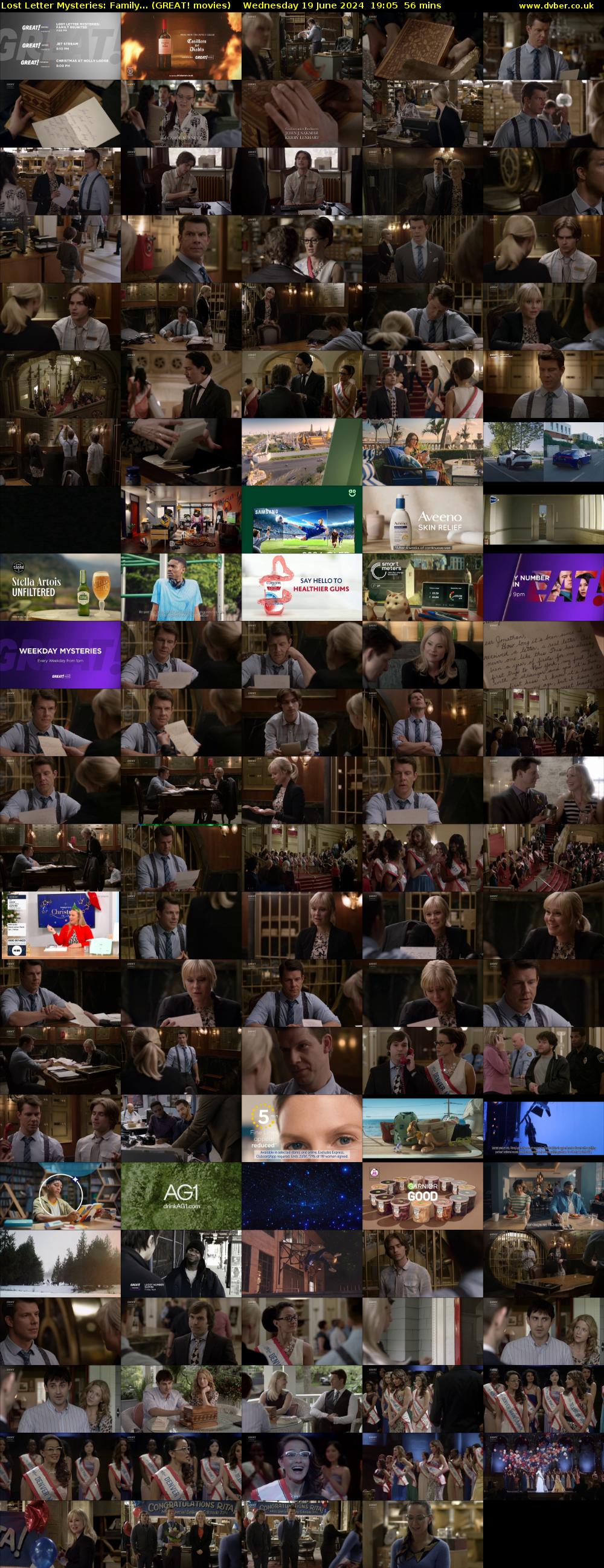 Lost Letter Mysteries: Family... (GREAT! movies) Wednesday 19 June 2024 19:05 - 20:01