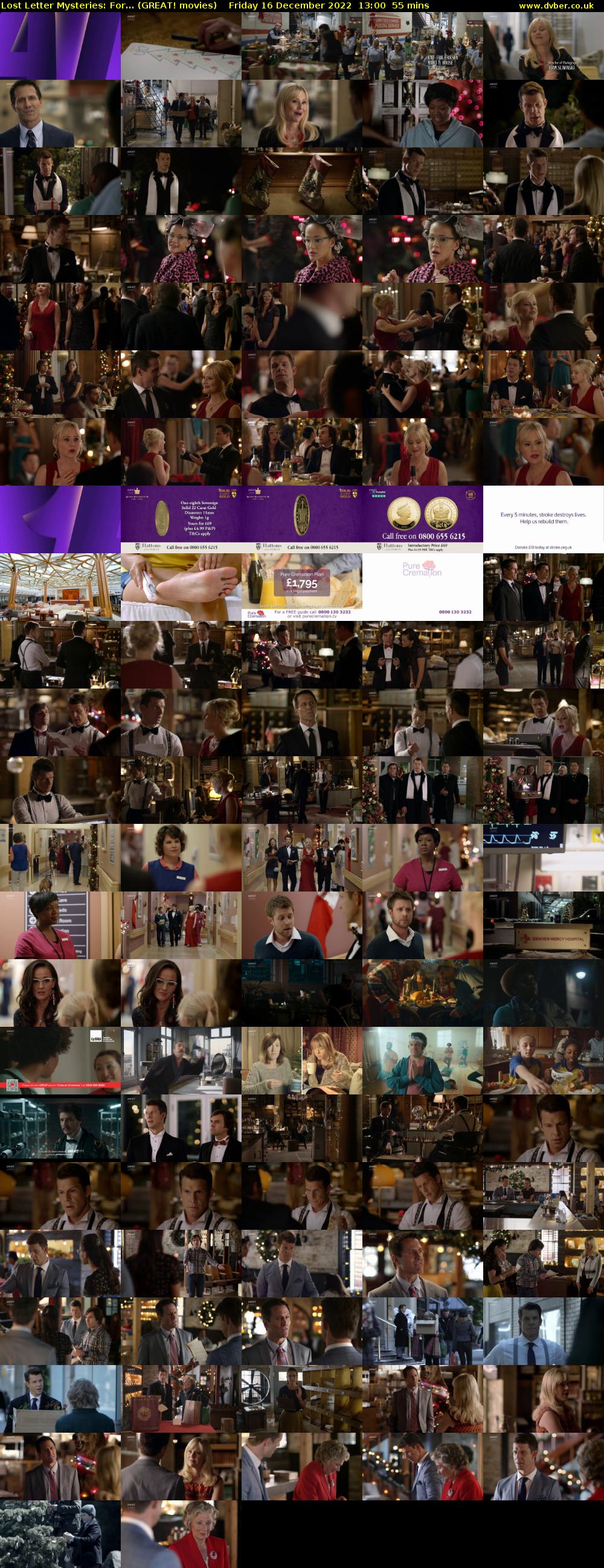 Lost Letter Mysteries: For... (GREAT! movies) Friday 16 December 2022 13:00 - 13:55
