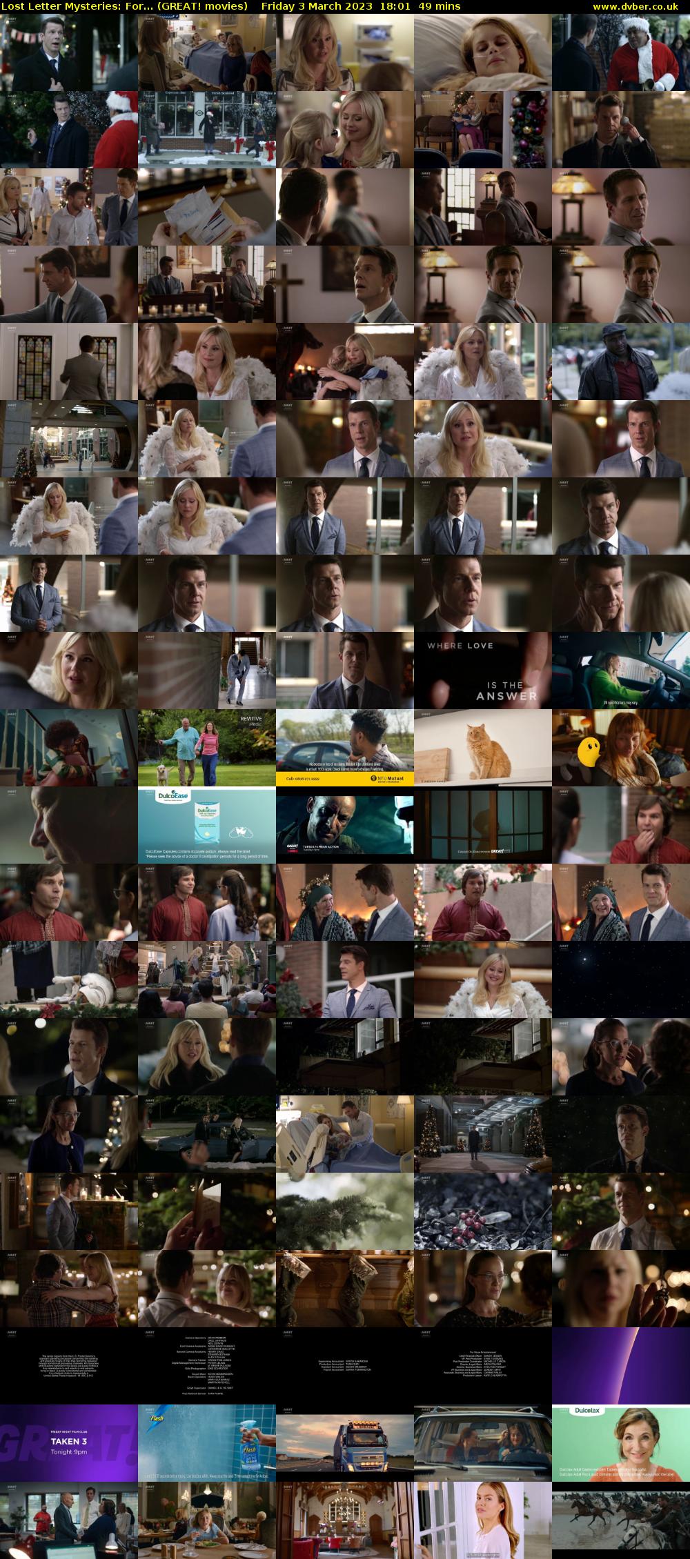 Lost Letter Mysteries: For... (GREAT! movies) Friday 3 March 2023 18:01 - 18:50