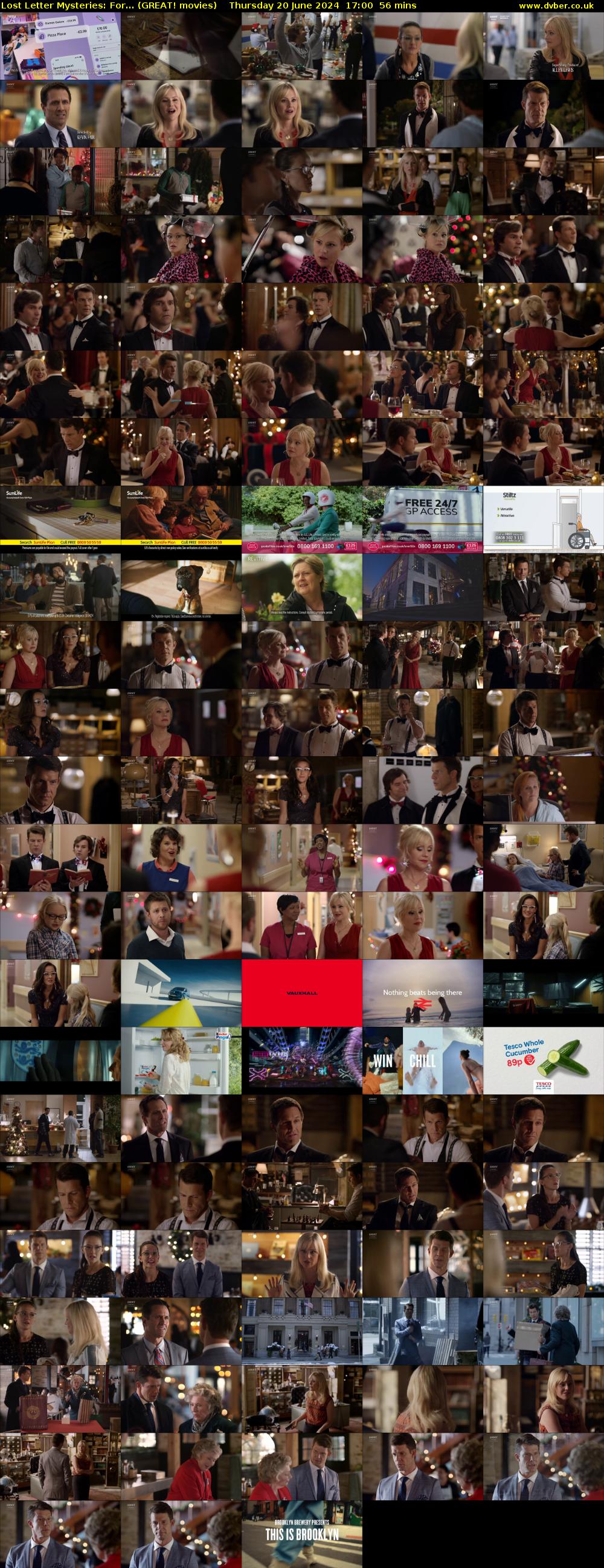 Lost Letter Mysteries: For... (GREAT! movies) Thursday 20 June 2024 17:00 - 17:56