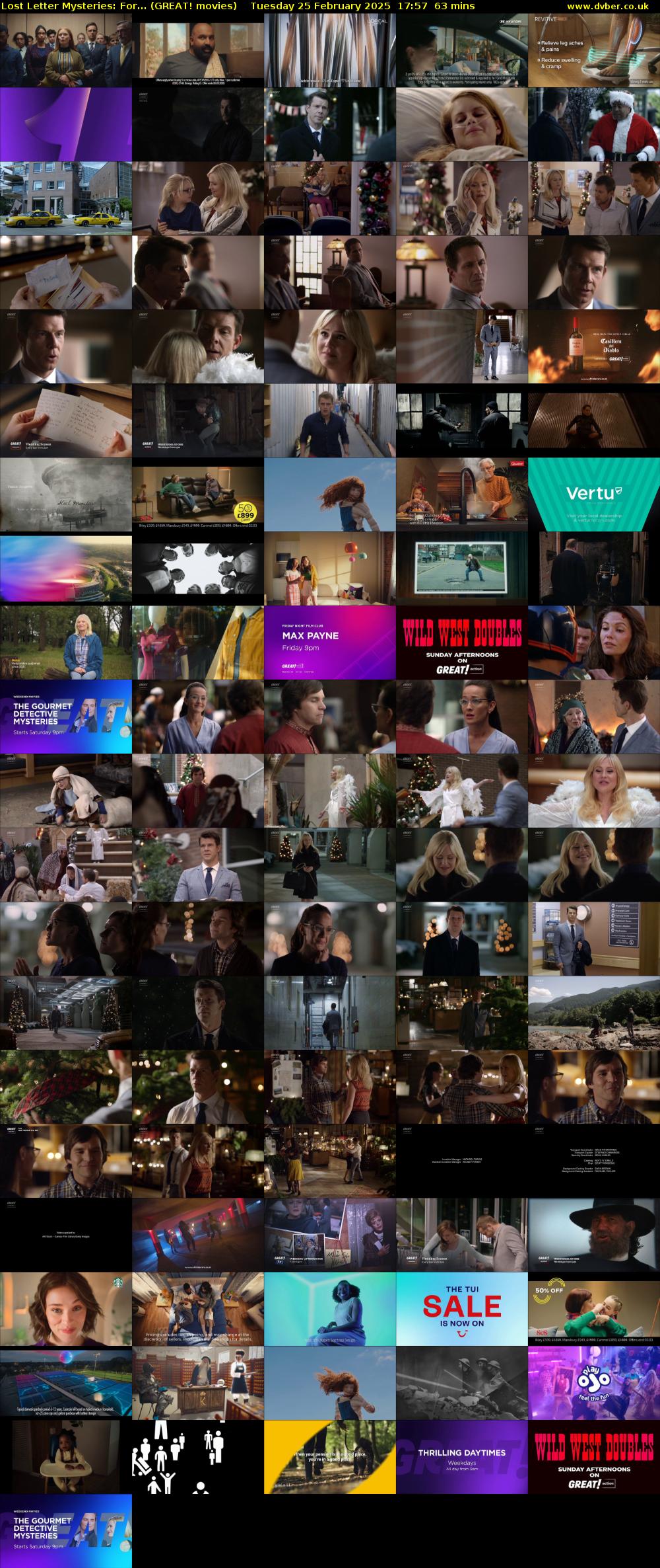 Lost Letter Mysteries: For... (GREAT! movies) Tuesday 25 February 2025 17:57 - 19:00