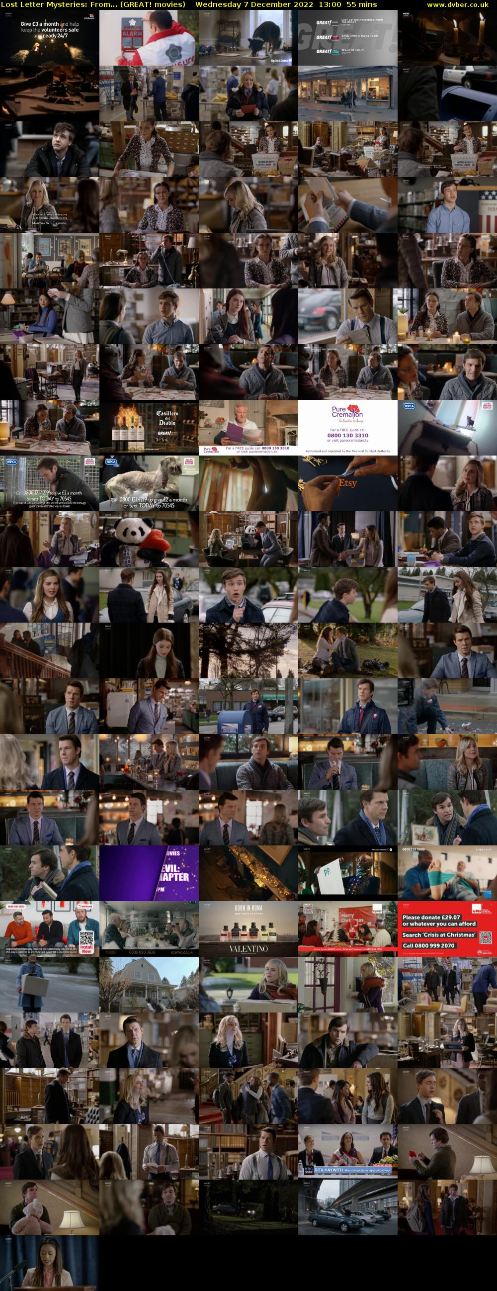 Lost Letter Mysteries: From... (GREAT! movies) Wednesday 7 December 2022 13:00 - 13:55