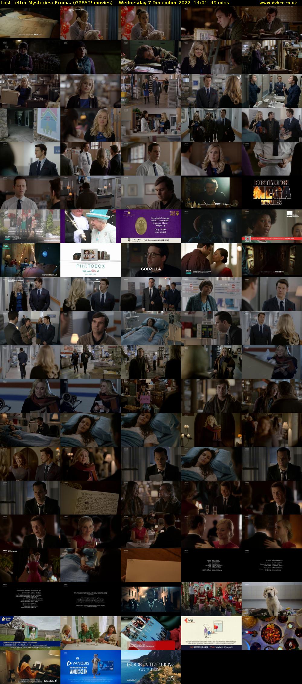 Lost Letter Mysteries: From... (GREAT! movies) Wednesday 7 December 2022 14:01 - 14:50