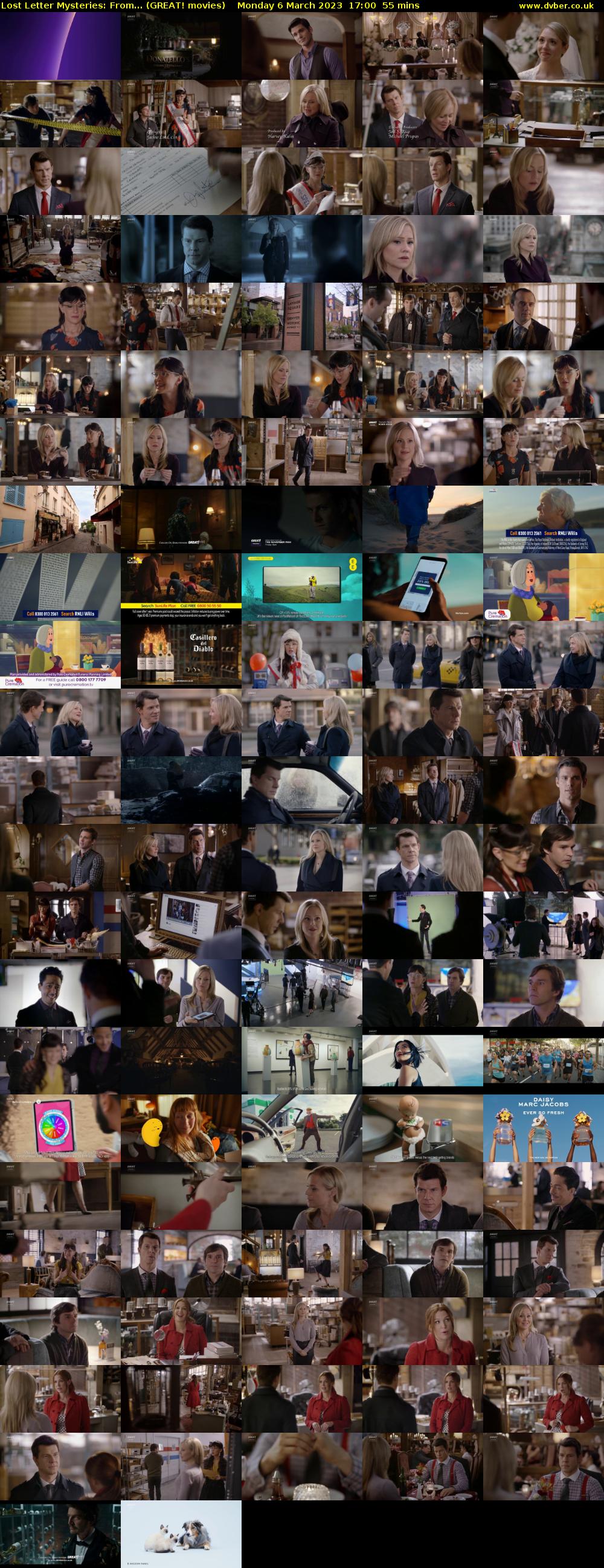 Lost Letter Mysteries: From... (GREAT! movies) Monday 6 March 2023 17:00 - 17:55