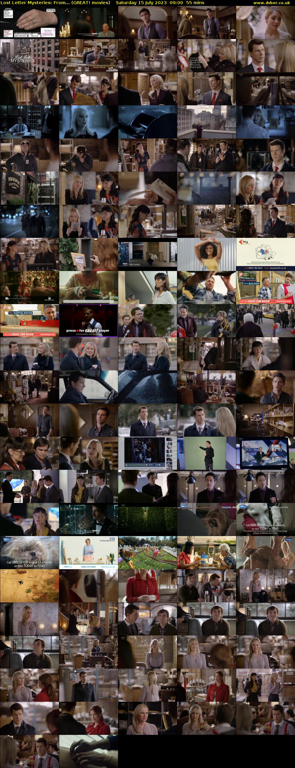 Lost Letter Mysteries: From... (GREAT! movies) Saturday 15 July 2023 09:00 - 09:55