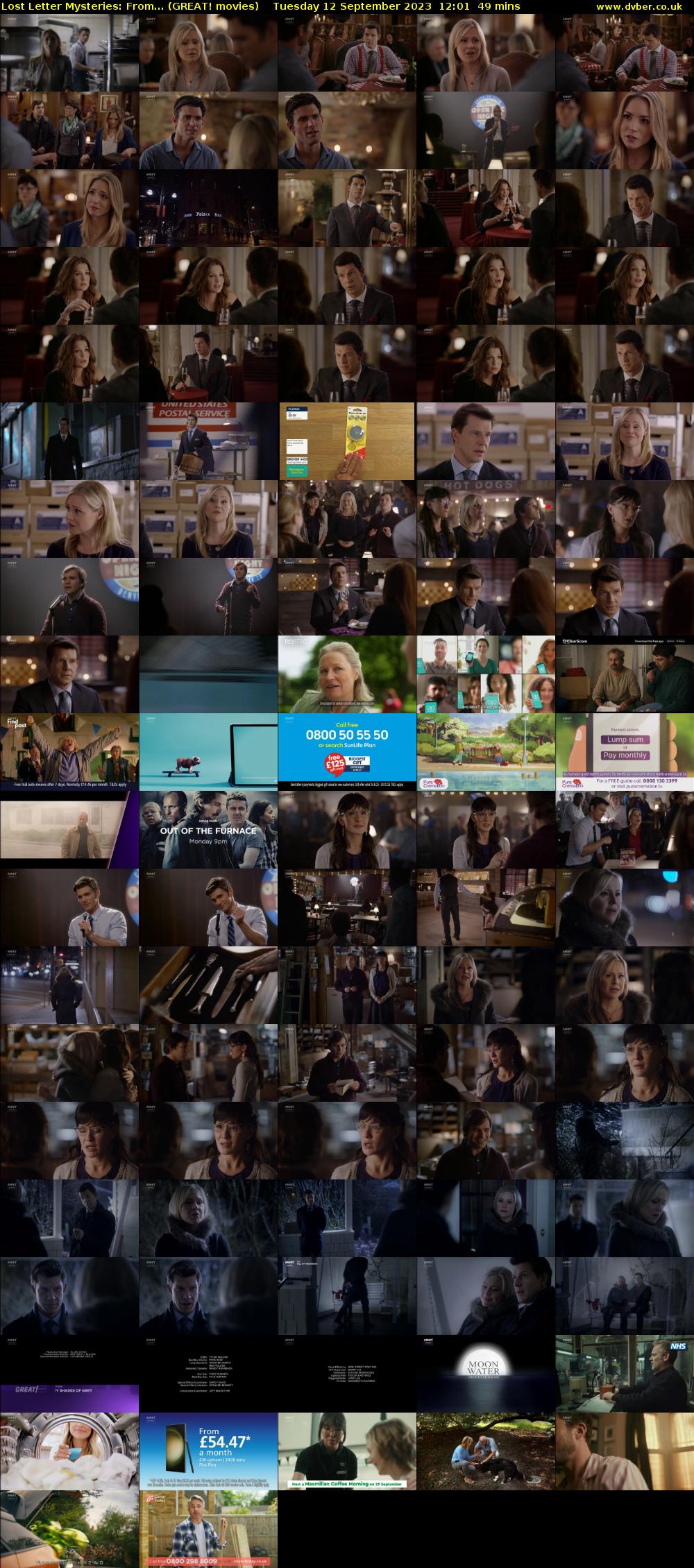 Lost Letter Mysteries: From... (GREAT! movies) Tuesday 12 September 2023 12:01 - 12:50